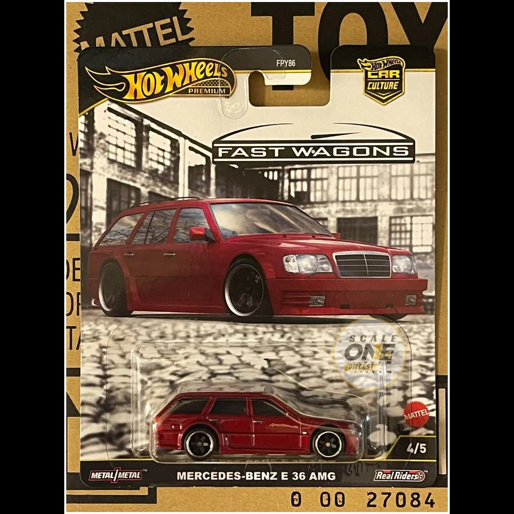 Hot Wheels - 1:64 - Mercedes Benz E 36 AMG - 2025 Car