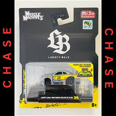 [CHASE] Muscle Machines - 1:64 - LBWK Nissan GT-R R34 Super Silhouette Skyline (White) - Mijo Exclusives