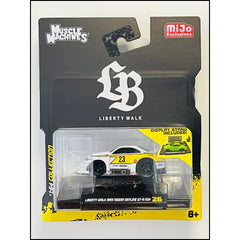 Muscle Machines - 1:64 - LBWK Nissan GT-R R34 Super Silhouette Skyline (White) - Mijo Exclusives