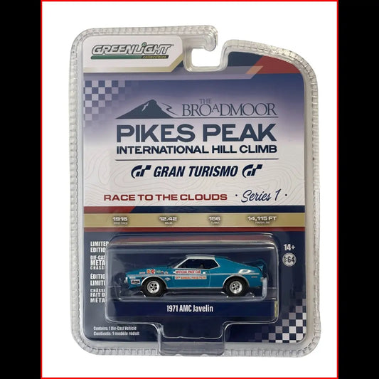 Greenlight - 1:64 - 1971 AMC Javelin - Pikes Peak Intl. Hill Climb (Series 1)