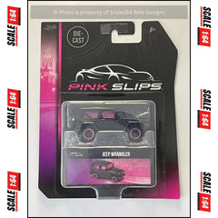 Jada - 1:64 - Jeep Wrangler - Majorette Pink Slips