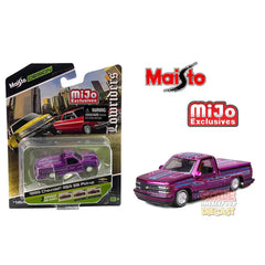 Maisto - 1:64 - 1992 Chevrolet 454 SS Lowriders (Candy Pink) - Lowriders - Maisto Design - Mijo Exclusives Limited to 3,600 Pcs.