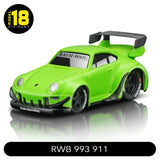 Muscle Machines - 1:64 - RWB 993 911 (Green)