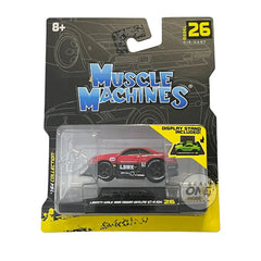 Muscle Machines - 1:64 - Liberty Walk 1999 Nissan GT-R R34 (Red)