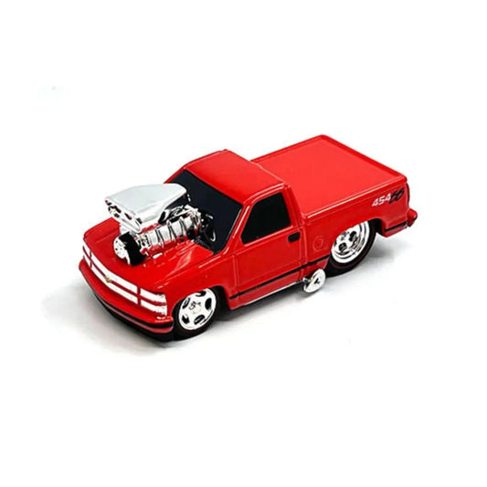 Muscle Machines - 1:64 - 1993 Chevrolet 454 SS Pickup Truck Limited Edition (Red)