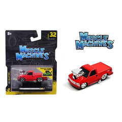 Muscle Machines - 1:64 - 1993 Chevrolet 454 SS Pickup Truck Limited Edition (Red)