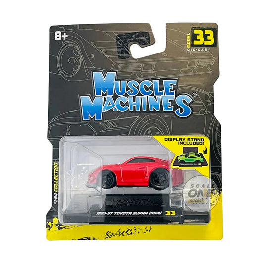 Muscle Machines - 1:64 - 1995 Toyota Supra (MK4) Limited Edition (Red)