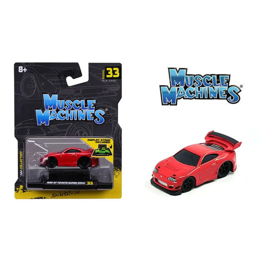 Muscle Machines - 1:64 - 1995 Toyota Supra (MK4) Limited Edition (Red)