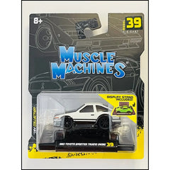 Muscle Machines - 1:64 - 1983-85 Toyota Sprinter Trueno (AE86) Limited Edition (White)