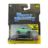 Muscle Machines - 1:64 - 1972 Chevrolet C10 Pickup (Green)