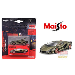 Maisto - 1:64 - Speed Icons Lamborghini Sian FKP 37 (Green)