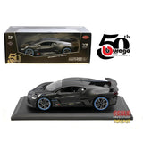 Bburago - 1:18 - Bugatti Divo - Carbon Series - 50th Anniversary Limited Edition