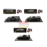 Bburago 1:18 Carbon Series - 50th Anniversary Limited Edition (Bundle)