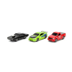 Jada 1.65″ The Fast & Furious 2019 3-Pack - Nano Hollywood Rides (NV-1)