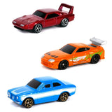 Jada 1.65″ The Fast & Furious 2019 3-Pack - Nano Hollywood Rides (Series 1)