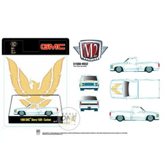 M2 Machines - 1:64 - 1988 GMC Sierra 1500 Custom - White - Hobby Exclusive