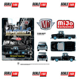 M2 Machines - 1:64 - 1958 Chevrolet Cameo Pickup Truck Lowriders Limited Edition - Black - MiJo Exclusives