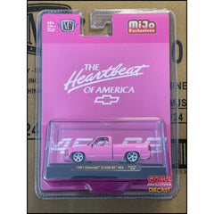 [CHASE] M2 Machines - 1:64 - 1991 Chevrolet C1500 SS 454 Pickup Truck Limited Edition - Semi Gloss Pink - MiJo Exclusives