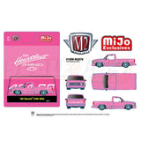 (PRE-ORDER) M2 Machines - 1:64 - 1991 Chevrolet C1500 SS 454 Pickup Truck Limited Edition - Semi Gloss Pink - MiJo Exclusives