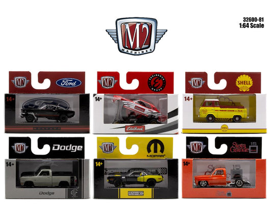 M2 Machines - 1:64 - Detroit-Muscle Release 81 Assortment