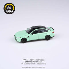 Para64 - 1:64 - 2020 BMW M3 G80 - Mint Green