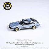 Para64 - 1:64 - 1984 Toyota Celica XX – Light Blue Metallic (Lights Down)