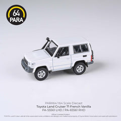 Para64 - 1:64 - 2014 Toyota Land Cruiser 71 SWB - French Vanilla