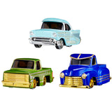 CarTuned - 1:64 - 3-Pack Lowriders 1957 Chevrolet Bel Air, 1987 Chevrolet C10, 1953 Chevrolet Pickup – Series 1 2024