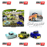 CarTuned - 1:64 - 3-Pack Lowriders 1957 Chevrolet Bel Air, 1987 Chevrolet C10, 1953 Chevrolet Pickup – Series 1 2024