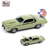 Auto World - 1:64 - 1973 Plymouth Road Runner (Mist Green)