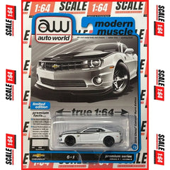 Auto World - 1:64 - 2010 Hurst Chevrolet Camaro (Summit White)