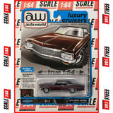 Auto World - 1:64 - 1970 Chevrolet Impala (Black Cherry)