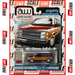 Auto World - 1:64 - 1984 Dodge Caravan (Garnet Peal Coat)