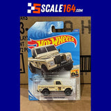 Hot Wheels - Land Rover Series III Pickup (Tan) - Mainline (Baja Blazers) 3/250