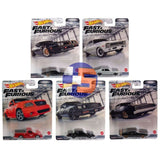 Hot Wheels - 1:64 - Retro Entertainment 2022 J Case - Mix 3 - Fast & Furious (Cases/Sets)