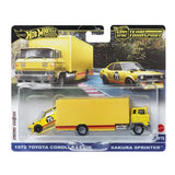 Hot Wheels - 1:64 - 2025 Team Transport E Case (Mix 1) - Set of 3