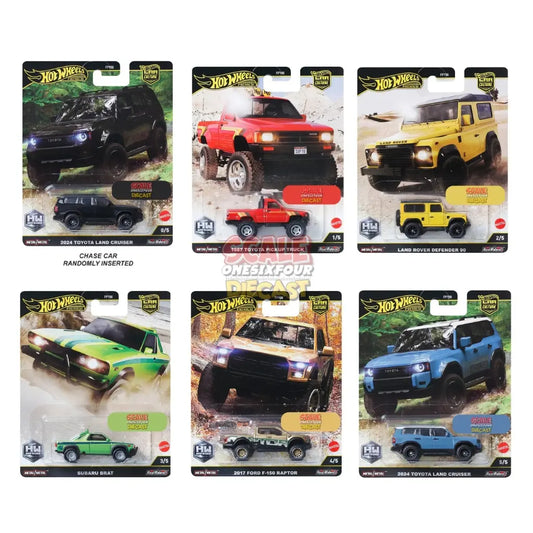 (PRE-ORDER) Hot Wheels - 1:64 - Car Culture 2025 H Case - Off Road (Cases/Sets)