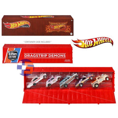 Hot Wheels - 1:64 - Car Culture - Dragstrip Demons (Container Set)