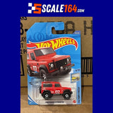 Hot Wheels - Land Rover Defender 90 (Red) - Mainline (Factory Fresh) 199/250 *First Edition*