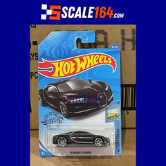 Hot Wheels - '16 Bugatti Chiron (Black) - Mainline (Factory Fresh) 89/250