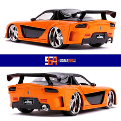 Jada - 1:24 - Han's Mazda RX-7 (The Fast & The Furious: Tokyo Drift) - Fast & Furious