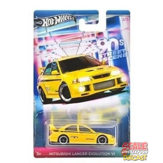 (PRE-ORDER) Hot Wheels - 1:64 - Mitsubishi Lancer Evolution VI - 90s Street Scene