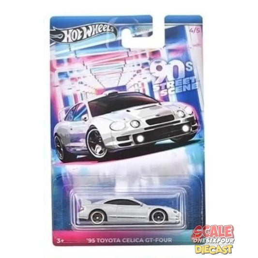 (PRE-ORDER) Hot Wheels - 1:64 - '95 Toyota Celica GT-Four - 90s Street Scene