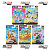 Hot Wheels - 1:64 - SpongeBob SquarePants - Themed Entertainment 2024 Mix 2 (Set of 5)