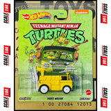 Hot Wheels - 1:64 - TMNT Party Wagon - Retro Entertainment 2023 Q Case (Mix 3)