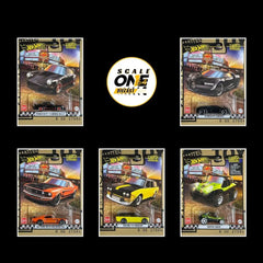 Hot Wheels - 1:64 - Boulevard Series 2025 Mix 2 - Set of 5 (#121-#125)