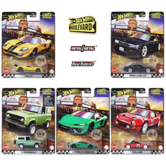 (PRE-ORDER) Hot Wheels - 1:64 - Boulevard Series 2025 Mix 5 - Set of 5 (#136-#140)