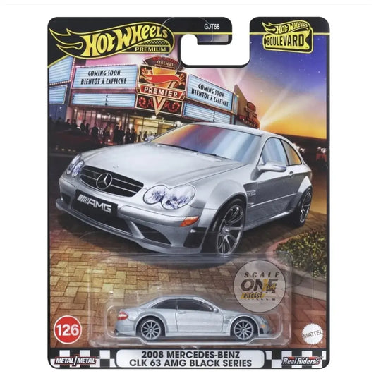 (PRE-ORDER) Hot Wheels - 1:64 - 2008 Mercedes-Benz CLK63 AMG Black Series - Boulevard 2025 Mix 3 (#126)