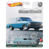 Hot Wheels - 1:64 - '64 Chevrolet Nova Panel - Car Culture 2021 B Case - Fast Wagons