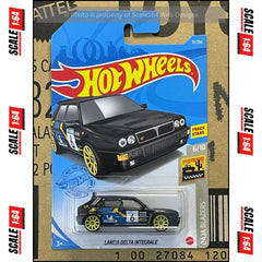 Hot Wheels - Lancia Delta Integrale (Black) - Mainline (Baja Blazers) 51/250 *FIRST EDITION*